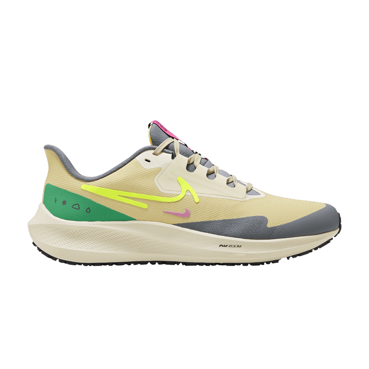 Nike Air Zoom Pegasus 39 Shield 'Team Gold Volt' — Team Gold/Volt/Coconut Milk
