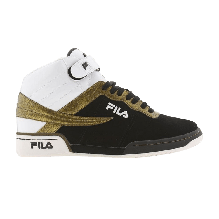 Fila F13 Split Level — Black / White / Metallic Gold