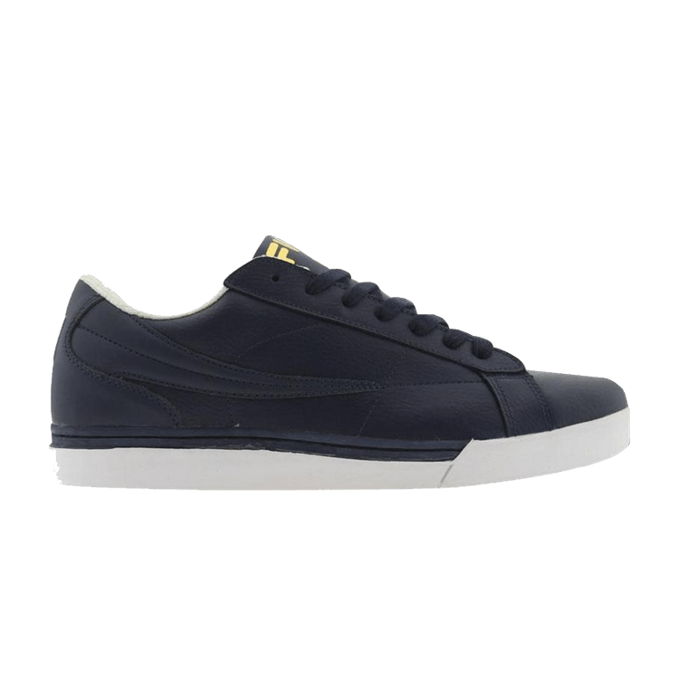 Fila Excelsior Leather — Peacoat Navy / White / Metallic Gold