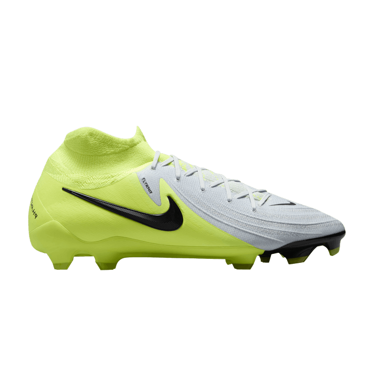 Nike Phantom Luna 2 Pro FG 'Mad Voltage Pack' — Metallic Silver/Volt/Black