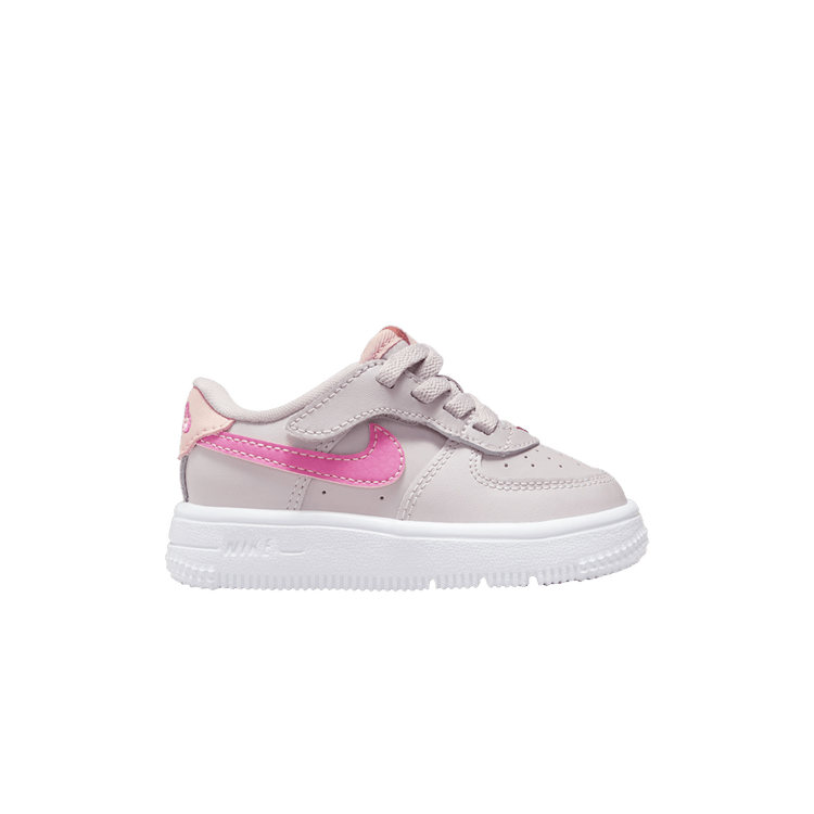 Nike Force 1 Low EasyOn TD 'Platinum Violet Pinksicle' — Platinum Violet/Arctic Orange/White/Pinksicle
