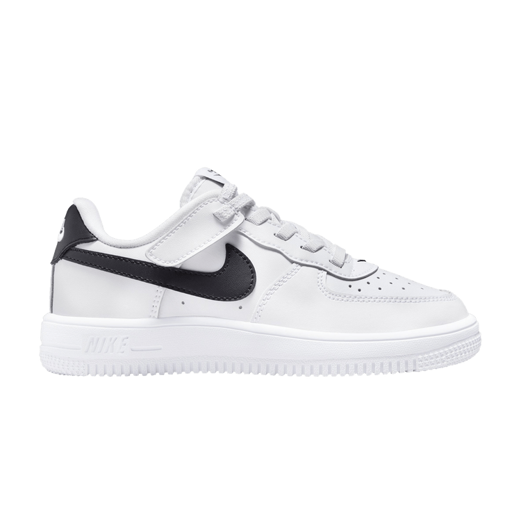 Nike Force 1 Low EasyOn PS 'White Black' — White/Black