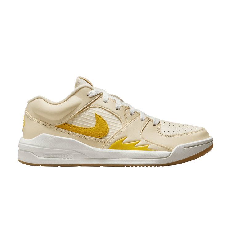 Air Jordan Wmns Jordan Stadium 90 'Sunshine' — Light Vanilla/Yellow Brown/Coconut Milk White/Travel Yellow/Safety Orange/Rubber Light Brown