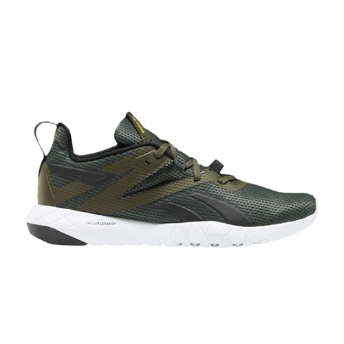 Reebok Mega Flexagon 'Poplar Green' — Poplar Green/Black/Utility Yellow