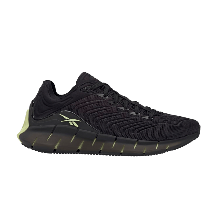 Reebok Zig Kinetica 'Black Citrus Glow' — Black/Citrus Glow/Black