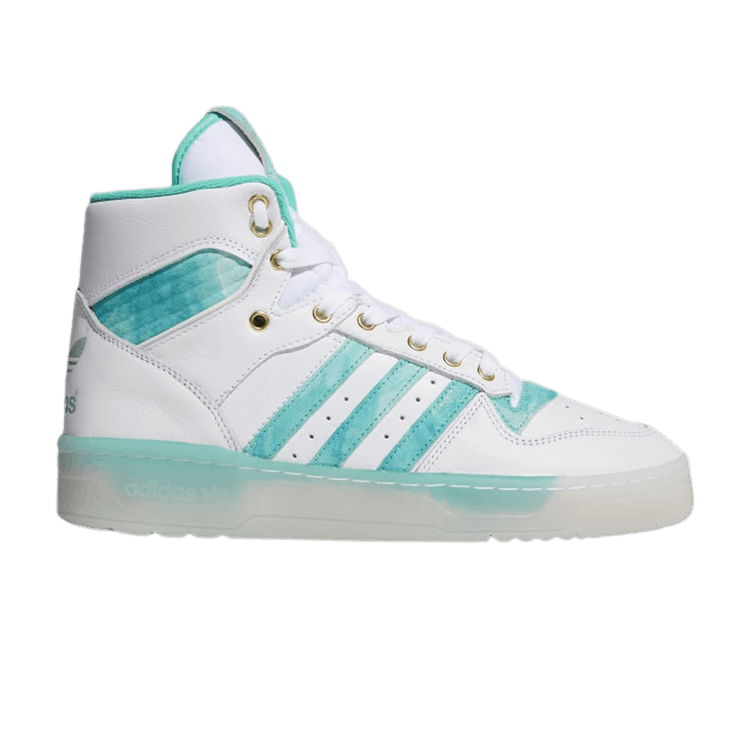 Adidas Rivalry Hi 'Hi-Res Green' — Cloud White/Hi Res Green/Gold Foil