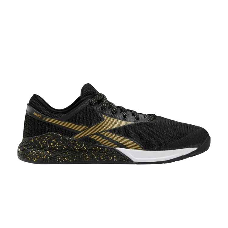 Reebok Nano 9 'Black Matte Gold' — Black/White/Matte Gold