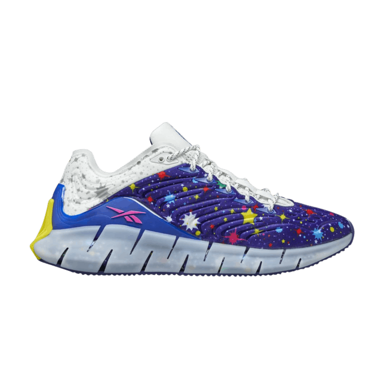 BBC Ice Cream x Reebok Zig Trainer 'Star Field' — White/Dynamic Pink/Cobalt