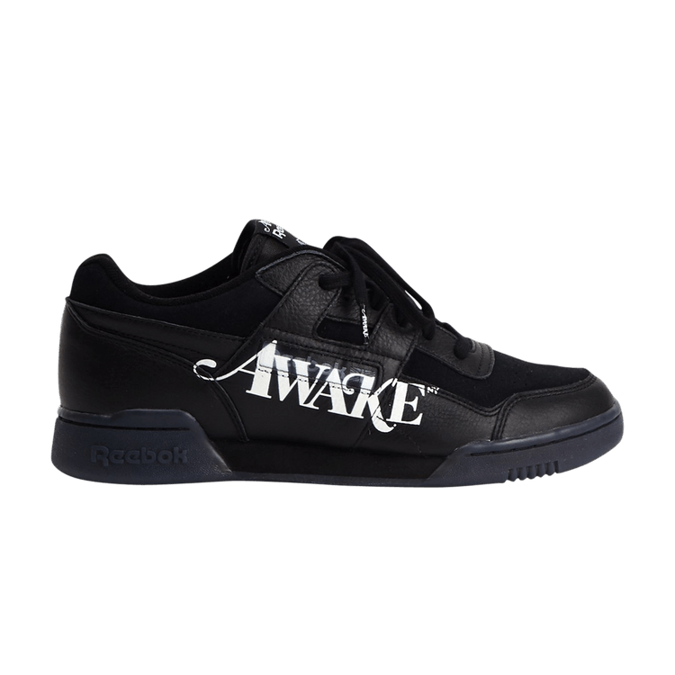 Awake NY x Reebok Workout Low 'Black' — Black/White