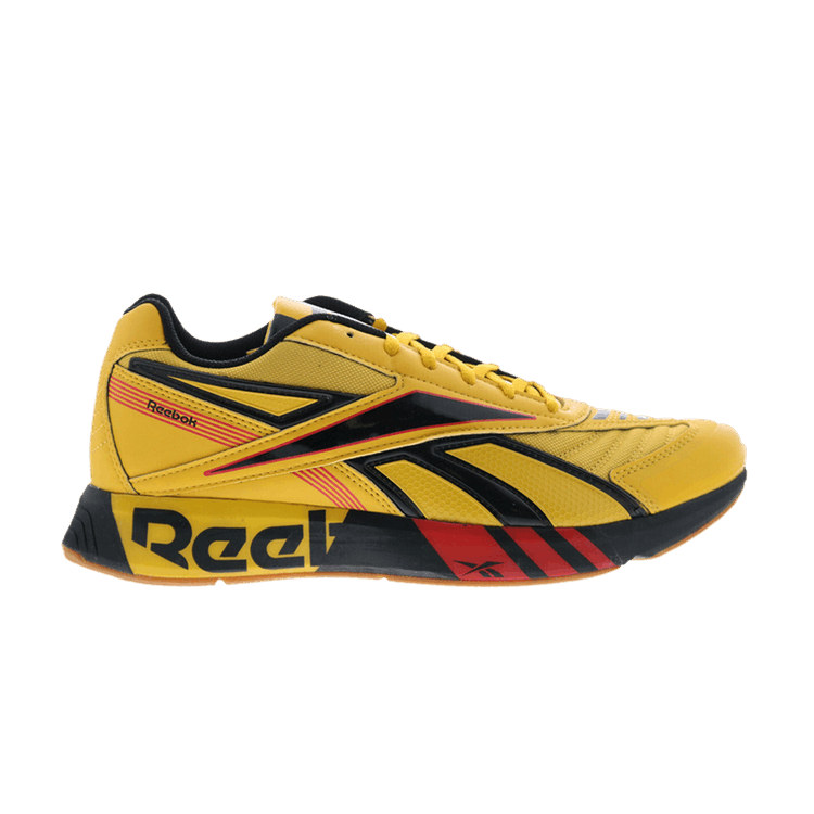 Reebok Futsal Fusion 'Yellow Black' — Yellow/Black/Red