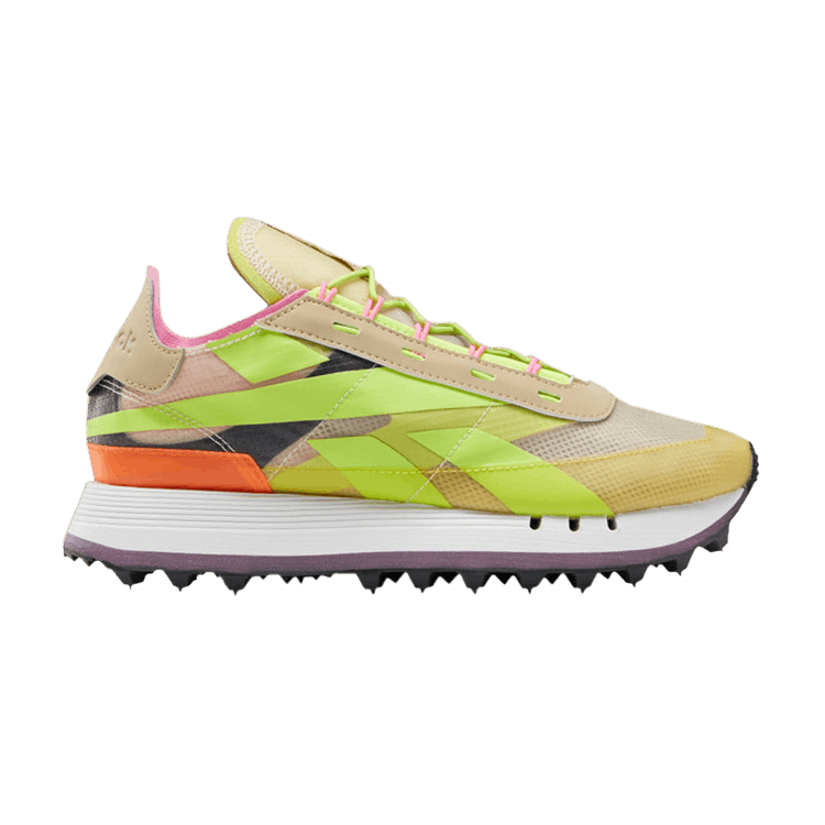 Reebok Wmns Legacy 83 'Albaster Yellow' — Alabaster/Utility Yellow/Solar Orange