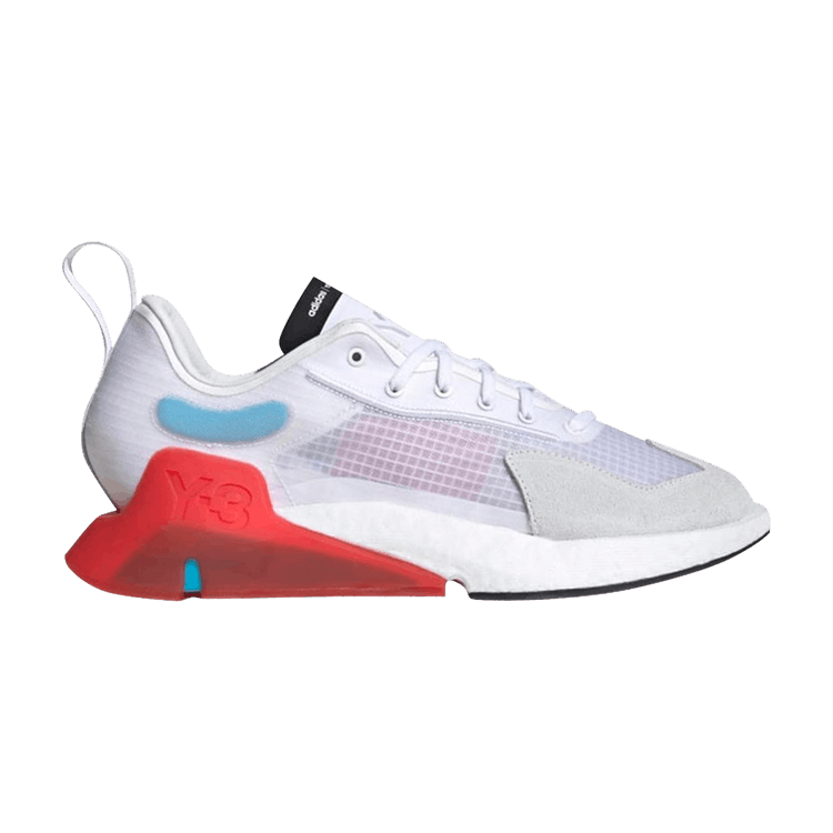 adidas Y-3 Orisan 'White Red Cyan' — Cloud White/Red/Signal Cyan