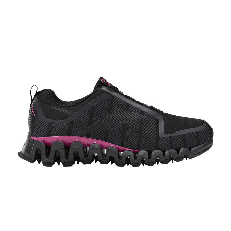 Reebok Wmns ZigWild Trail 6 'Black Pink' — Black/Cold Grey 7/Pink