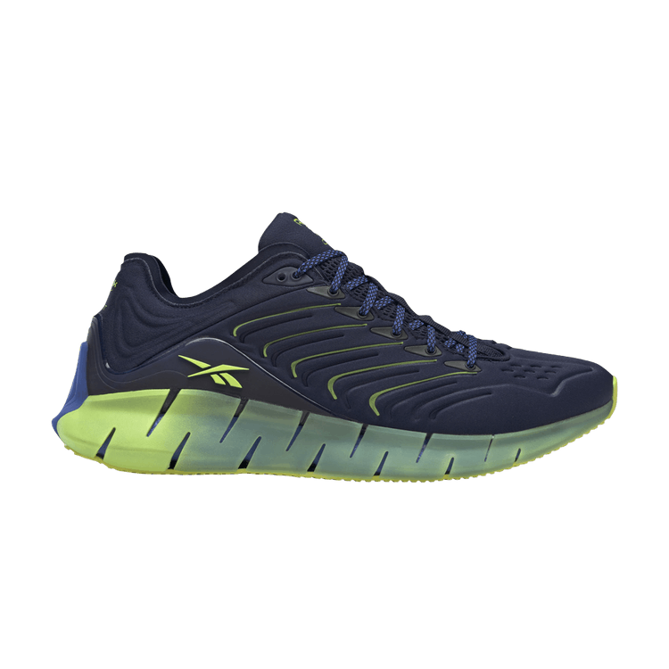 Chromat x Reebok Zig Kinetica 'Vector Navy' — Vector Navy/Acid Blue/Solar Yellow