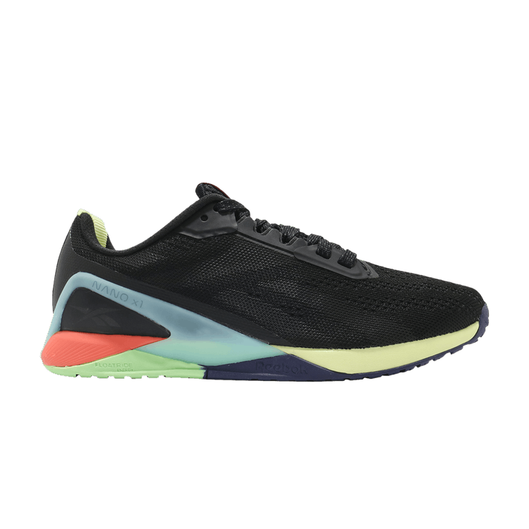 Reebok Wmns Nano X1 'Black Multi' — Black/Night Black/Digital Glow
