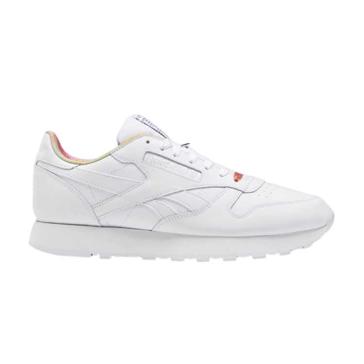 Reebok Classic Leather 'Pride' — White/White/Multicolor