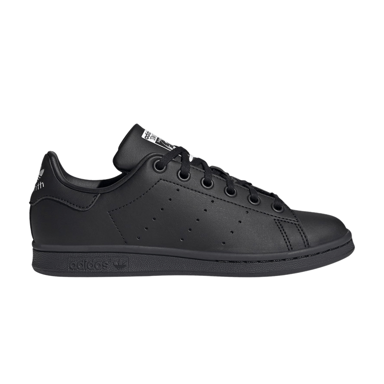 Adidas Stan Smith J 'Triple Black' — Core Black/Core Black/Cloud White