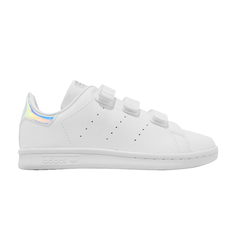 adidas Stan Smith CF C 'White Iridescent' — Cloud White/Cloud White/Silver Metallic