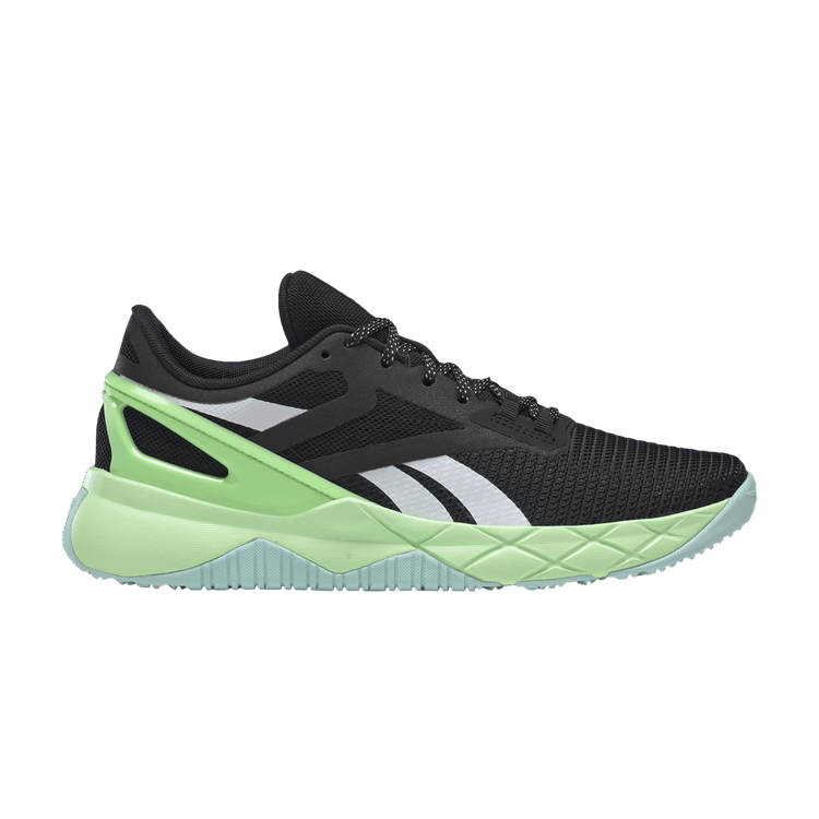 Reebok Wmns Nanoflex TR 'Black Neon Mint' — Core Black/Digital Glow/Neon Mint