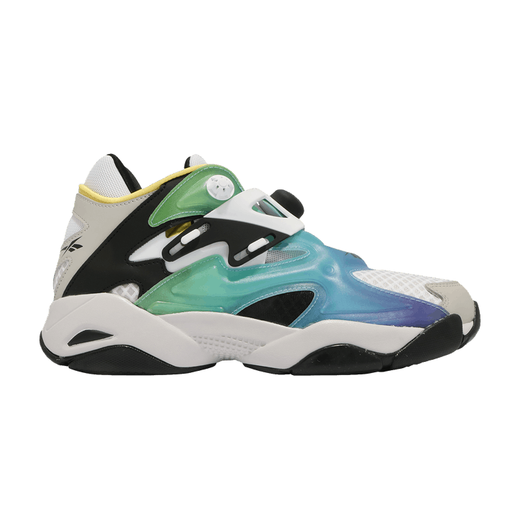 Juun J x Reebok Pump Court 'Bottle Green' — Black/White/Bottle Green