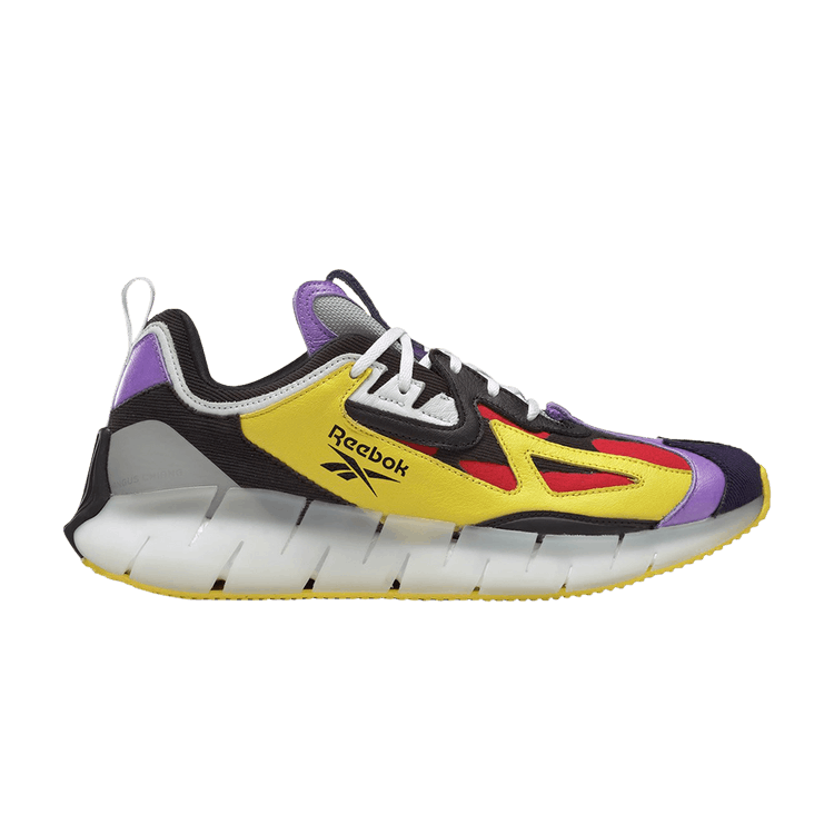 Angus Chiang x Reebok Zig Kinetica Concept Type 2 'Pigment Purple Bright Yellow' — Pigment Purple/Bright Yellow/Black