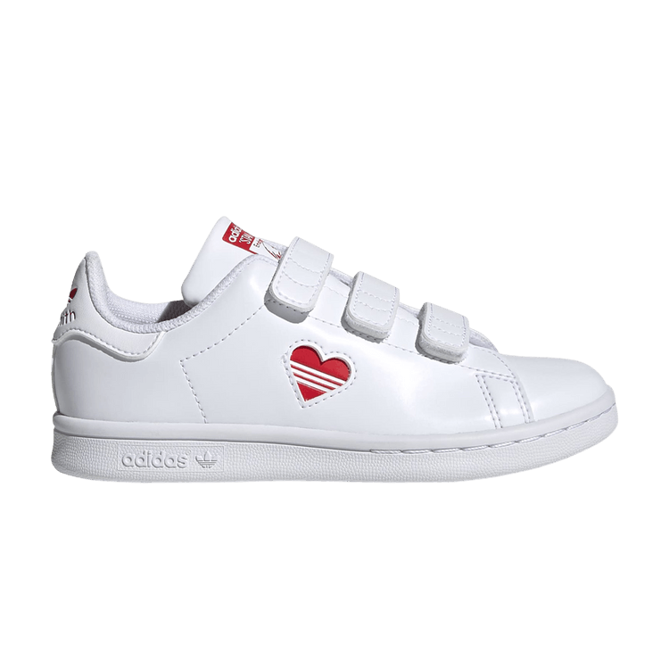 Adidas Stan Smith C 'Valentine's Day' — Cloud White/Vivid Red/Cloud White