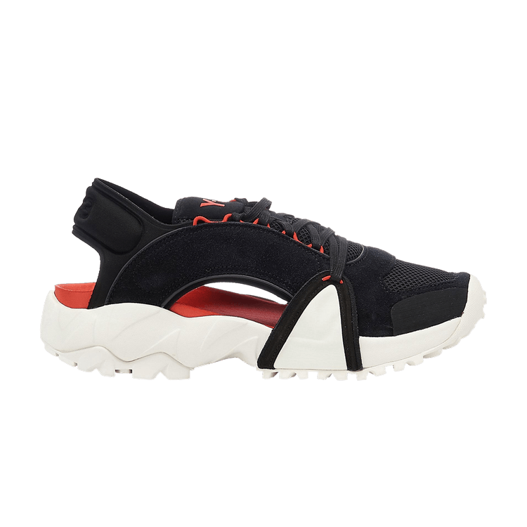 Adidas Y-3 Notoma Sandal 'Black Red' — Black/Chalk White/Red