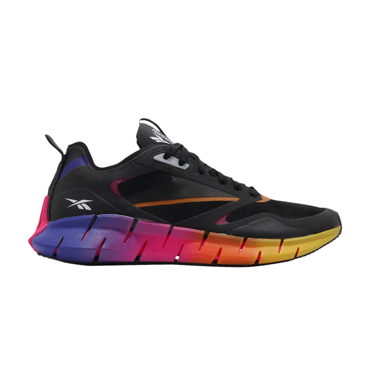 Reebok Zig Kinetica Horizon 'Black Rainbow' — Black/Proud Pink/Vector Blue