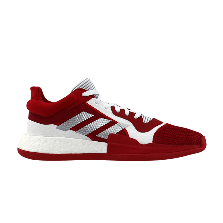 Adidas Marquee Boost Low 'Power Red' — Power Red/Footwear White/Grey