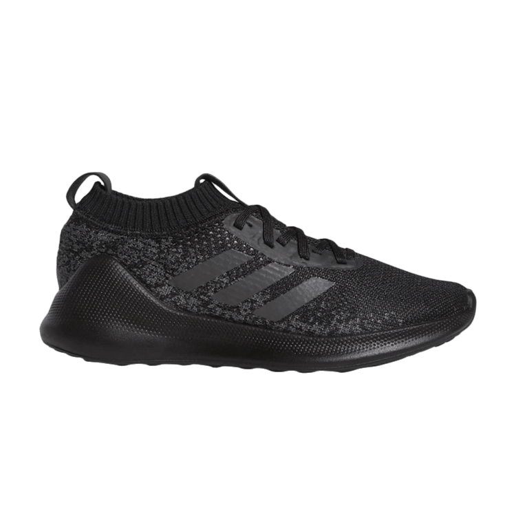 Adidas Wmns Purebounce+ 'Core Black' — Core Black/Night Metallic/Grey