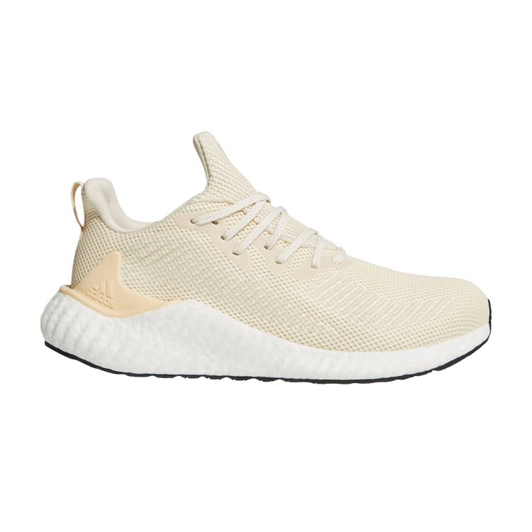 Adidas AlphaBoost 'Ecru Tint Glow Orange' — Ecru Tint/Silver Metallic/Glow Orange