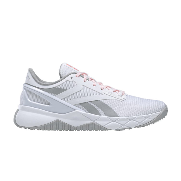 Reebok Wmns Nanoflex TR 'White Pure Grey' — White/Pure Grey 3/Orange Flare