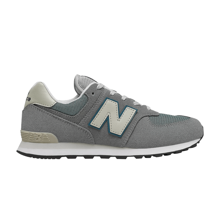New Balance 574 Little Kid 'Grey Sky Blue' — Grey/Sky Blue