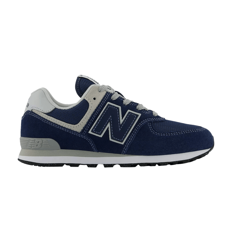 New Balance 574 Big Kid 'Core Pack - Navy' — Navy/White