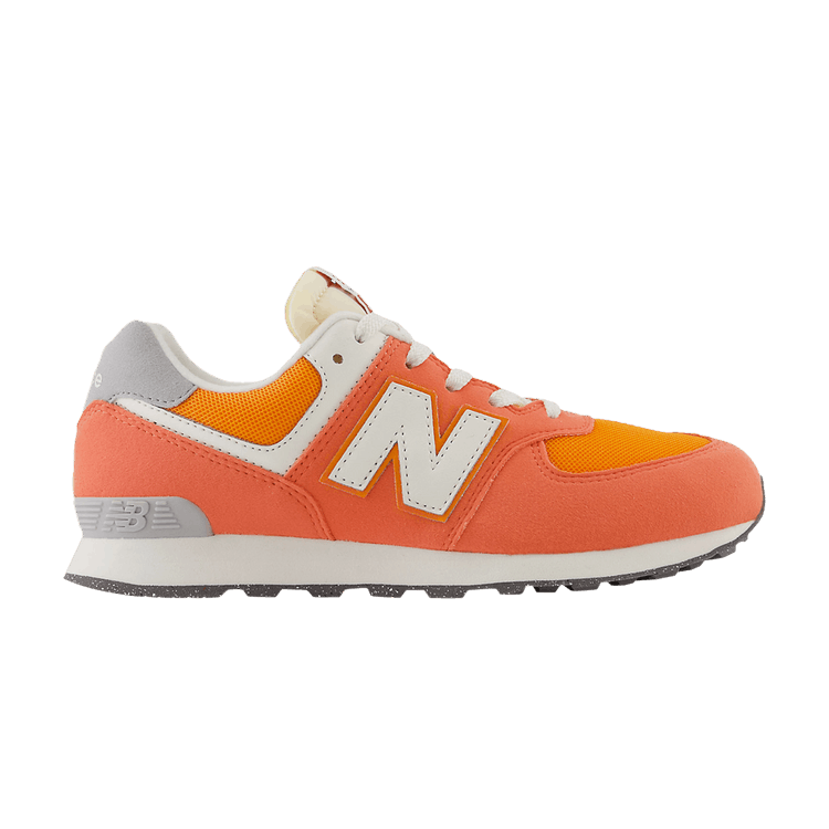 New Balance 574 Big Kid 'Gulf Red' — Gulf Red/Sea Salt