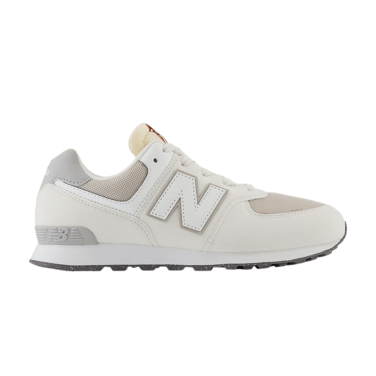 New Balance 574 Big Kid 'Sea Salt' — Sea Salt/White