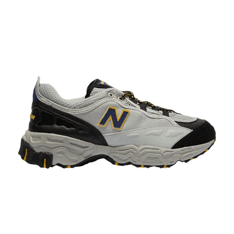 New Balance 801 Big Kid 'Grey Black Blue' — Grey/Black/Blue