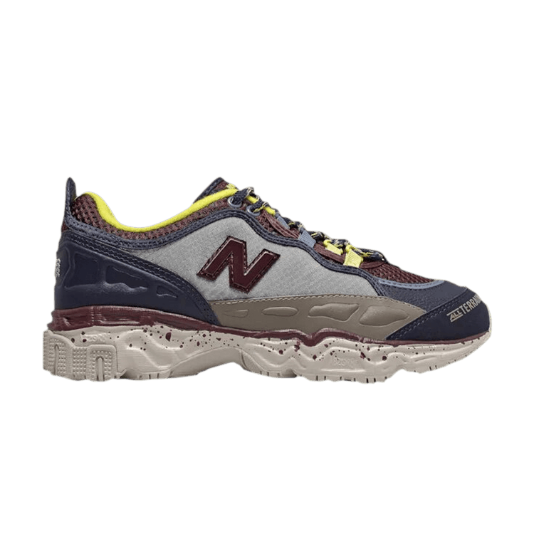 New Balance 801 Little Kid 'Burgundy Silver' — Burgundy/Silver/Black