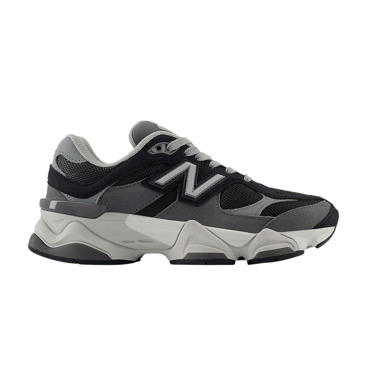 New Balance 9060 Big Kid 'Black Slate Grey' — Black/Castlerock/Slate Grey