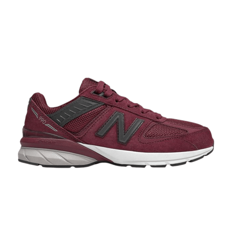 New Balance 990v5 Big Kid 'Burgundy' — Burgundy