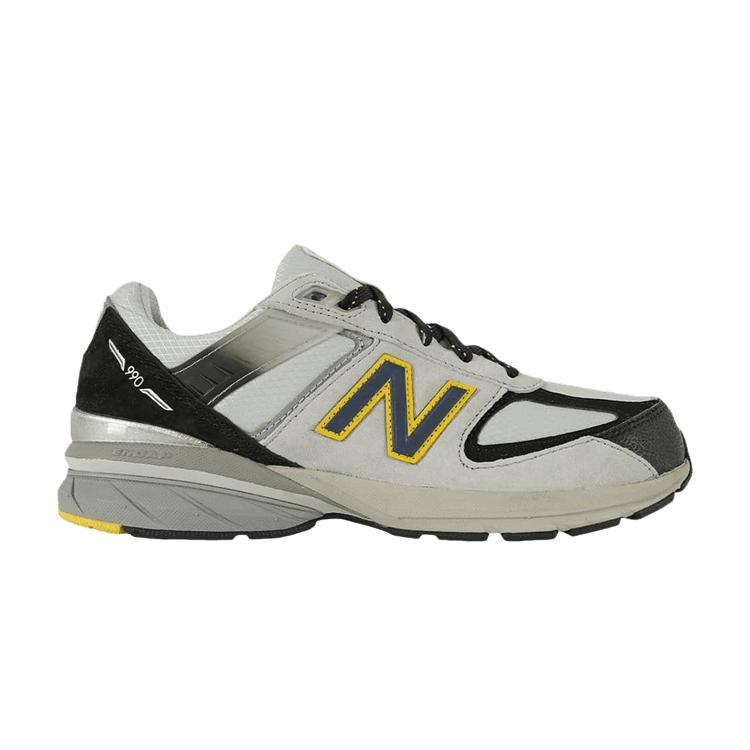New Balance 990v5 Little Kid 'Silver Black' — Silver/Black