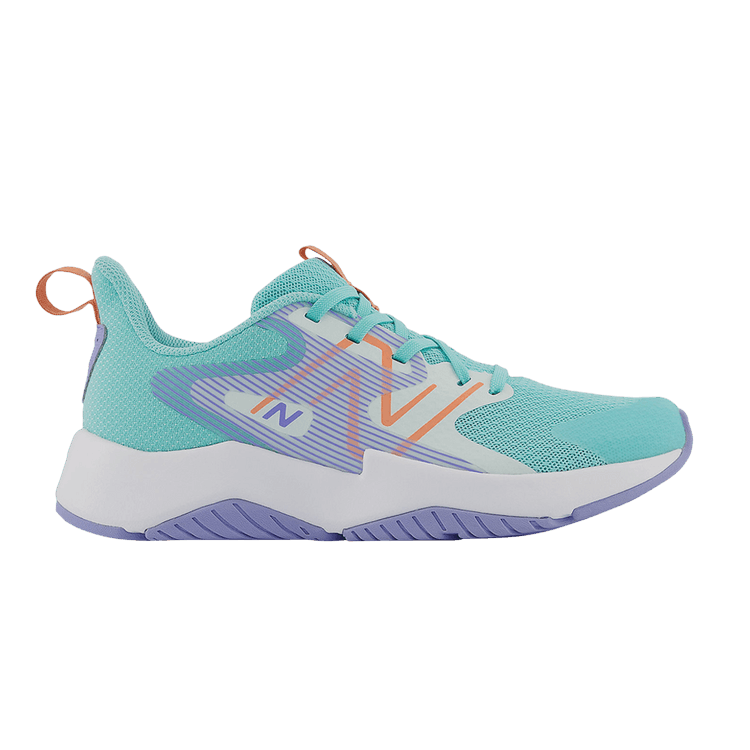 New Balance Rave Run v2 Big Kid 'Surf Peach Glaze' — Surf/Peach Glaze/Magic Hour