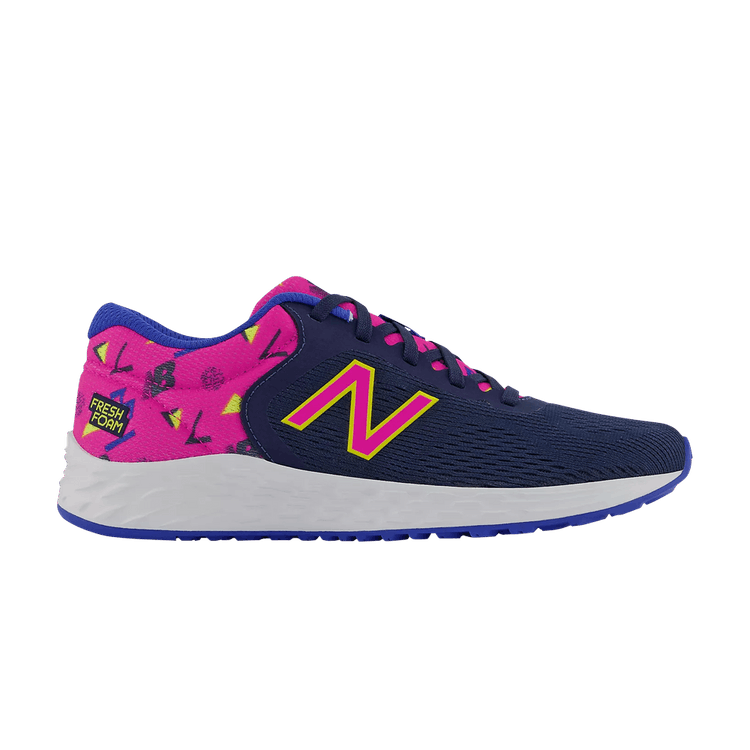 New Balance Arishi v2 Big Kid Wide 'Navy' — Navy/Pink