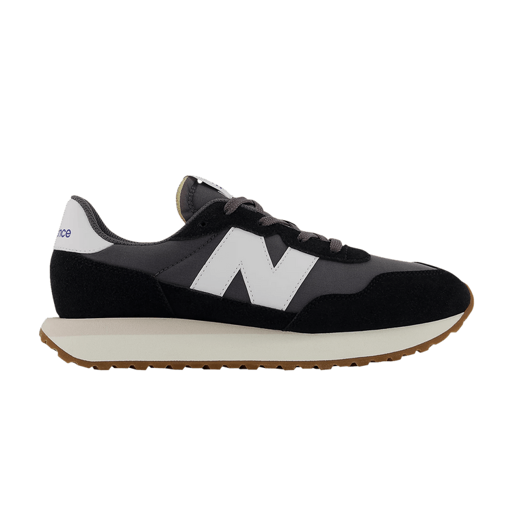 New Balance 237 Big Kid 'Black Moonbeam' — Black/Moonbeam
