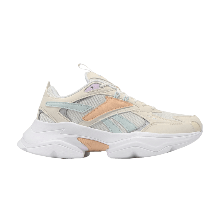 Reebok Royal Bridge 4 'Chalk Aura Orange' — Chalk/Pale Yellow/Aura Orange