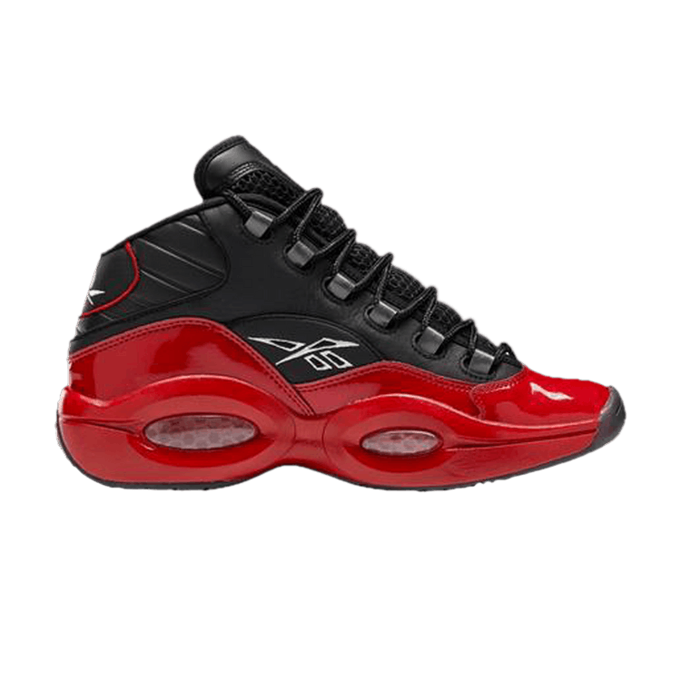 Reebok Question Mid J 'Street Sleigh' — Black/Vector Red/Vector Red