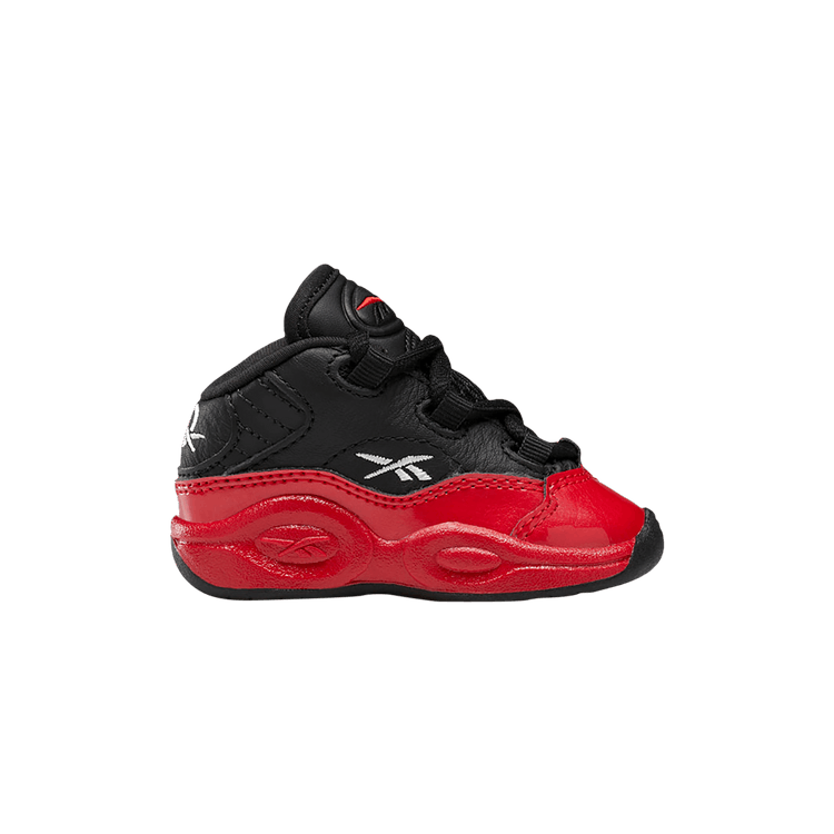 Reebok Question Mid TD 'Street Sleigh' — Black/Vector Red/Vector Red