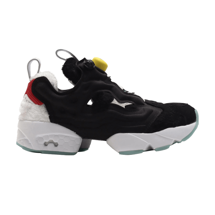 atmos x Reebok InstaPump Fury OG 'Doraemon - Black' — Black/White/Black