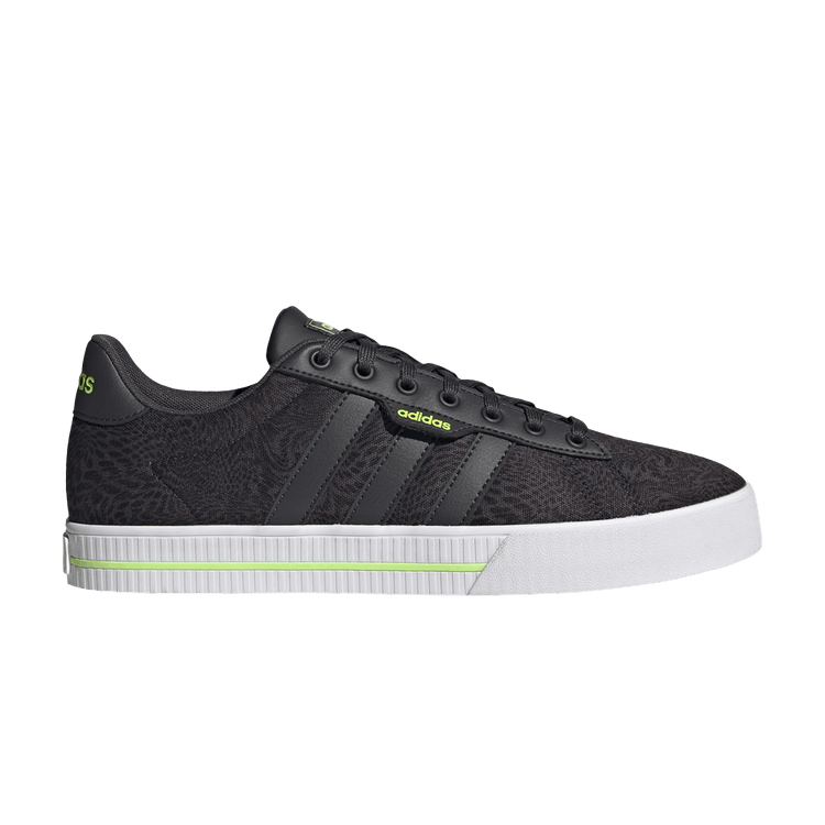 Adidas Daily 3.0 'Carbon Signal Green' — Carbon/Core Black/Signal Green
