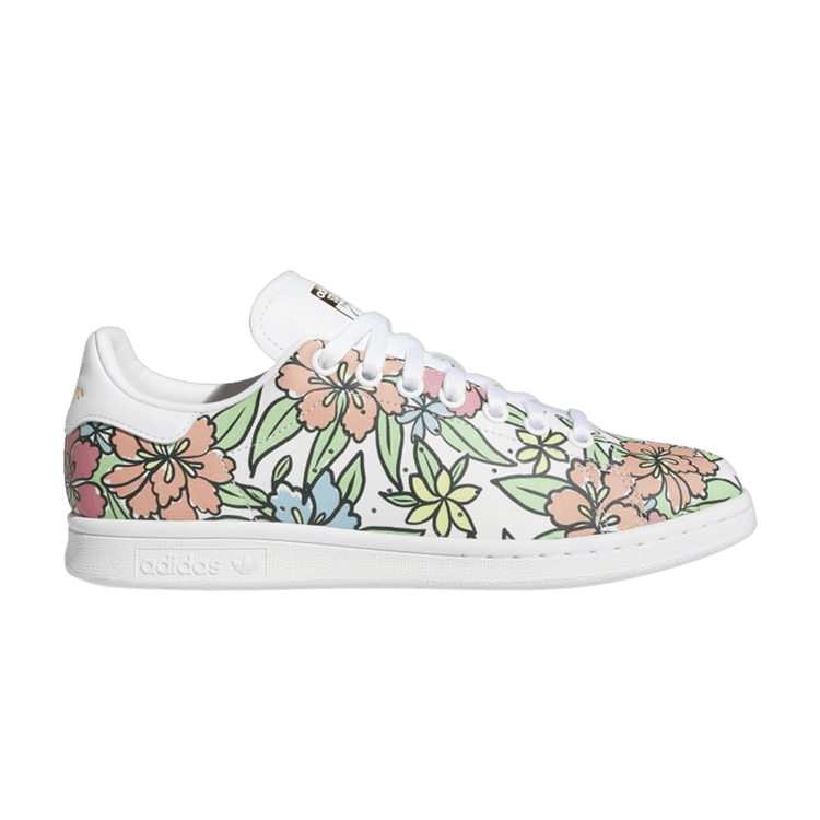 Adidas Wmns Stan Smith 'All-Over Floral Print' — Cloud White/Cloud White/Ambient Blush